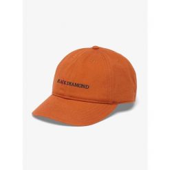 Czapka z daszkiem Black Diamond BD Heritage Cap. Brązowe czapki męskie Black Diamond, bez wzorów. Za 119.99 zł.