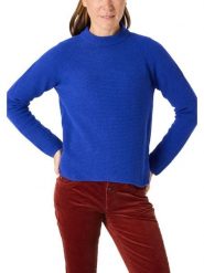 Timezone Sweter w kolorze granatowym rozmiar: XL. Niebieskie golfy damskie Timezone, xl, bez wzorów, bez ramiączek. Za 130.81 zł.