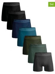 Muchachomalo Bokserki (7 par) w różnych kolorach rozmiar: M. Bokserki męskie Muchachomalo, bez wzorów. Za 222.41 zł.