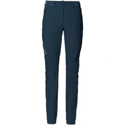 Spodnie damskie VAUDE Scopi II. Niebieskie spodnie sportowe damskie Vaude, l, z materiału, narciarskie. Za 559.00 zł.