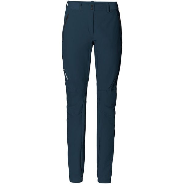 Spodnie damskie VAUDE Scopi II. Niebieskie spodnie sportowe damskie Vaude, l, z materiału, narciarskie. Za 559.00 zł.