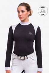 Koszulka wyścigowa damska Black Jack. Białe t-shirty damskie CAVALLIERA, l, bez wzorów, z bawełny, bez kołnierzyka. Za 227.00 zł.