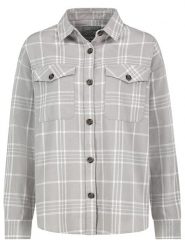 Eight2Nine Koszula w kolorze szaro-białym rozmiar: M. Szare koszule damskie Eight2Nine, m, bez wzorów, z bawełny, bez kołnierzyka, bez ramiączek. Za 86.99 zł.