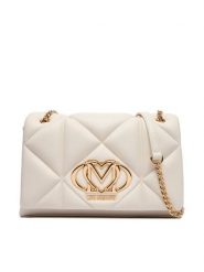LOVE MOSCHINO Torebka JC4041PP0NLC0110 Écru. Torebki klasyczne damskie Love Moschino, bez wzorów, ze skóry, bez dodatków. Za 829.99 zł.