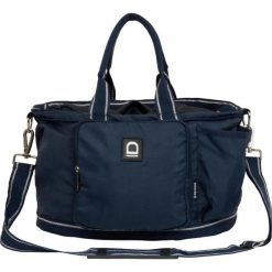 Torba do groomingu Equipage Darcy. Niebieskie torby męskie na ramię EQUIPAGE, z aplikacjami, z gumy, duże, bez dodatków. Za 172.00 zł.
