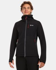 Męska bluza polarowa z kapturem Kilpi FRENI-M. Czarne bluzy z kapturem męskie Kilpi, m, z materiału. Za 318.77 zł.