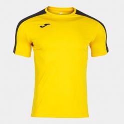 Koszulka do piłki nożnej męska Joma Academy III. Czarne t-shirty sportowe męskie Joma, m, bez ramiączek, do piłki nożnej. W wyprzedaży za 43.00 zł.