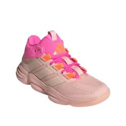 Buty sportowe Adidas Court Stabil różowe. Czerwone buty sportowe na co dzień damskie Adidas, bez wzorów, z gumy, do koszykówki. Za 439.75 zł.
