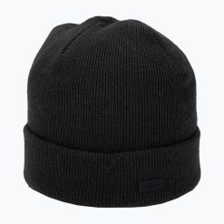 Czapka zimowa męska CMP 5505605 Knitted. Czarne czapki męskie CMP, na zimę, bez wzorów. Za 67.99 zł.