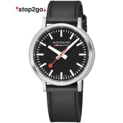 Zegarek męski Mondaine MST.41020.LBV.2SE, Quartz, 41mm, 3ATM. Szare zegarki męskie MONDAINE, ze stali. Za 2,887.95 zł.