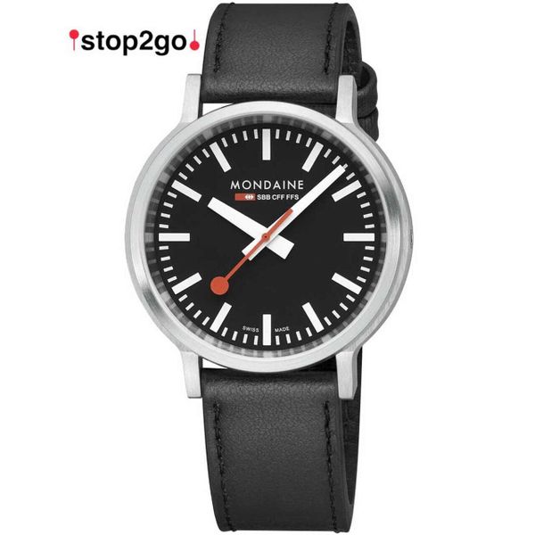 Zegarek męski Mondaine MST.41020.LBV.2SE, Quartz, 41mm, 3ATM. Szare zegarki męskie MONDAINE, ze stali. Za 2,887.95 zł.