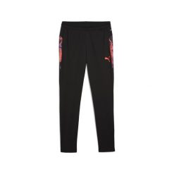 Męskie spodnie piłkarskie IndividualCUP PUMA Black. Czarne spodnie dresowe męskie Puma, bez wzorów, z dresówki. W wyprzedaży za 164.00 zł.