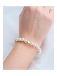 Lodie Silver Bransoletka perłowa rozmiar: onesize. Białe bransoletki damskie Lodie Silver, z mosiądzu. Za 26.99 zł.