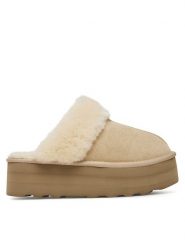 DeeZee Kapcie DZ-AW12 Beżowy. Brązowe kapcie damskie DeeZee, z materiału. Za 199.99 zł.