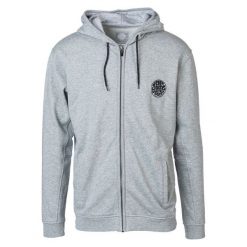 Rip Curl bluza męska Original Weety L szary. Szare bluzy bez kaptura męskie Rip Curl, l. W wyprzedaży za 283.00 zł.