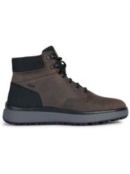 Geox Skórzane botki "Granito + Grip" w kolorze brązowym rozmiar: 41. Brązowe buty zimowe męskie Geox, bez zapięcia. Za 434.85 zł.