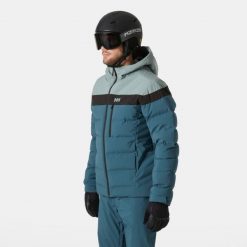 Kurtka narciarska Helly Hansen Bossanova. Zielone kurtki męskie Helly Hansen, na zimę, m, bez wzorów, sportowe, bez kaptura. Za 1,299.00 zł.