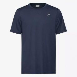 Koszulka sportowa męska Head Easy Court Tshirt. Niebieskie t-shirty męskie HEAD, m, bez wzorów, bez kołnierzyka. Za 99.99 zł.