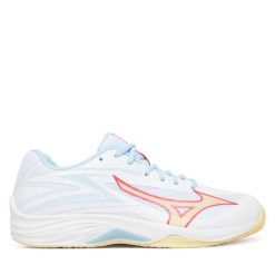 Buty halowe Mizuno. Brązowe buty sportowe na co dzień damskie Mizuno, bez wzorów. Za 299.99 zł.