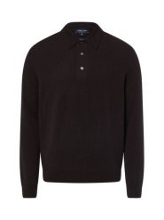 Andrew James sweter z czystego kaszmiru Mężczyźni Kaszmir (100%) brązowy, L. Brązowe swetry męskie Andrew James, l, bez wzorów, z kaszmiru, bez kołnierzyka. Za 849.95 zł.
