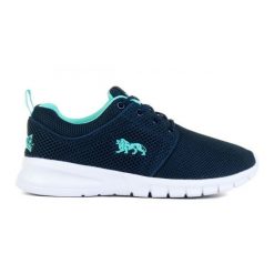Buty Lonsdale Sivas 2 ZLLA505 NAVY/MINT niebieskie. Niebieskie buty sportowe na co dzień damskie bez wzorów, z gumy. Za 140.60 zł.