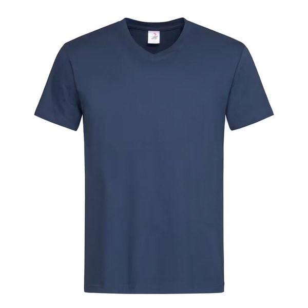 Koszulka Unisex Dla Dorosłych Z Klasycznym Dekoltem W Szpic. Żółte bluzki damskie Stedman, m, bez wzorów, z bawełny, bez kołnierzyka. Za 60.99 zł.