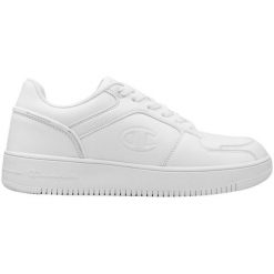 Buty Champion RD18 2.0 Low Cut S11470 WW010 białe. Białe buty sportowe na co dzień damskie bez wzorów, z gumy. Za 313.90 zł.