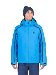 Kurtka narciarska Rossignol męska Saluver JKT niebieska. Niebieskie kurtki narciarskie i snowboardowe damskie Rossignol, l, bez wzorów, z materiału, z kapturem, narciarskie. Za 1,199.00 zł.