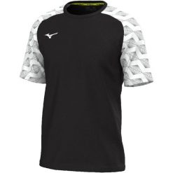 Koszulka Mizuno Team Kongougara. Czarne bluzki sportowe damskie Mizuno, l, z materiału, bez kołnierzyka, bez ramiączek. Za 190.00 zł.