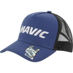 Czapka Trucker Mavic. Niebieskie czapki z daszkiem damskie MAVIC, bez wzorów, z materiału. Za 160.50 zł.