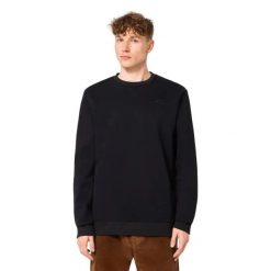 Bluza bez kaptura Męska Oakley Relax Crew Sweatshirt 2.0. Czarne bluzy bez kaptura męskie Oakley, l. Za 174.99 zł.