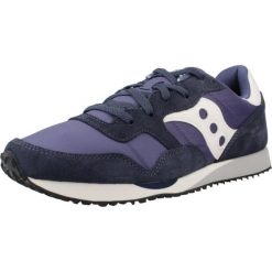 Buty SAUCONY S70757 27 Niebieski. Niebieskie buty trekkingowe męskie Saucony, ze skóry, bez zapięcia, trekkingowe. Za 373.99 zł.