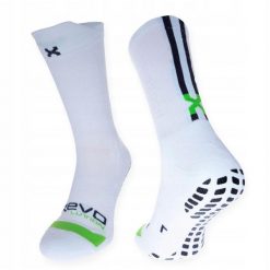 Skarpety do piłki nożnej Proskary Revo antypoślizgowe. Białe skarpetki damskie Proskary, bez wzorów. Za 89.99 zł.