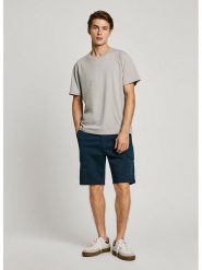 Pepe Jeans Bojówki w kolorze granatowym rozmiar: W33. Niebieskie szorty męskie Pepe Jeans, bez wzorów, z jeansu. Za 175.67 zł.