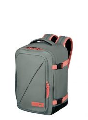 Plecak do samolotu American Tourister Take2cabin S. Szare plecaki damskie AMERICAN TOURISTER, bez wzorów, z materiału. Za 179.99 zł.
