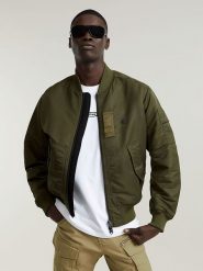G-Star Kurtka w kolorze khaki rozmiar: XL. Brązowe kurtki męskie G-Star, xl, bez wzorów, z poliamidu, retro, bez kaptura. Za 373.35 zł.