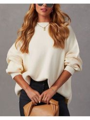 Milan Kiss Sweter w kolorze jasnożółtym rozmiar: S. Brązowe swetry klasyczne damskie Milan Kiss, s, bez kołnierzyka. Za 152.99 zł.