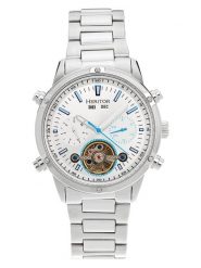 Heritor Zegarek automatyczny "Wilhelm" w kolorze srebrno-złotym rozmiar: onesize. Szare, analogowe zegarki męskie Heritor, ze stali. Za 587.99 zł.