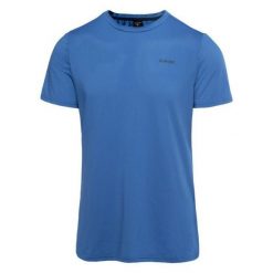 T-shirt Męski Jeden Kolor Hadi. Niebieskie t-shirty męskie Hi-tec, m, bez wzorów, bez kołnierzyka. Za 94.99 zł.