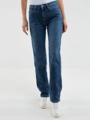BIG STAR Dżinsy "Myrra" - Regular fit - w kolorze niebieskim rozmiar: W28/L30. Niebieskie jeansy damskie Big Star. Za 226.95 zł.