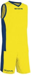 Warehouse 4 Koszulka bez rękawów V-neck żółta 3XL. Niebieskie szorty męskie Givova, xl, z materiału, bez ramiączek, na fitness i siłownię. Za 145.55 zł.