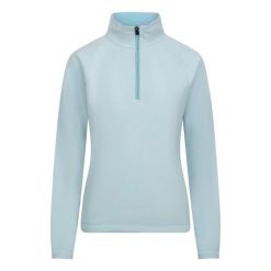 Top Z Polaru Damski Skylar. Niebieskie topy sportowe damskie Trespass, l, bez wzorów, z materiału, bez ramiączek. Za 84.99 zł.
