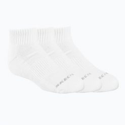Skarpety SKECHERS Terry Qtr Crew 1/2. Białe skarpetki damskie Skechers, bez wzorów, z bawełny. Za 58.99 zł.