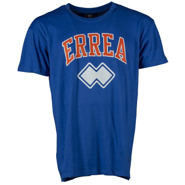 T-Shirt Errea Republic Tee Gfx 4 Man 63 Mc Ad Dorosłych. Niebieskie t-shirty męskie ERREA, m, bez wzorów, z bawełny, bez kołnierzyka. Za 205.99 zł.