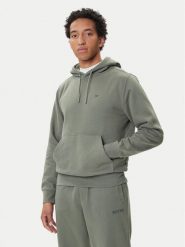 Mustang Bluza Bronson 1016966 Zielony Regular Fit. Zielone bluzy bez kaptura męskie Mustang, m, z bawełny. Za 219.99 zł.