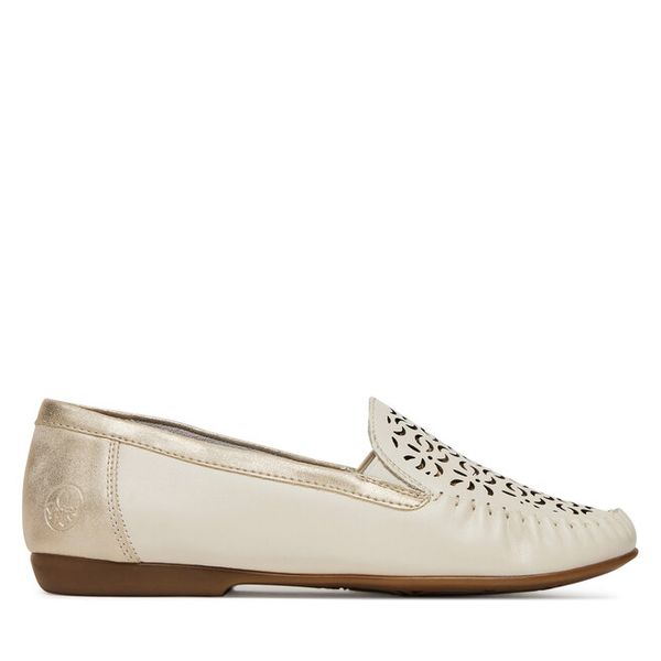 Mokasyny Rieker. Brązowe mokasyny damskie Rieker. Za 219.99 zł.