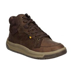 Buty do chodzenia męskie, Apa Cush Mid. Brązowe buty trekkingowe męskie CATerpillar, bez zapięcia, trekkingowe. Za 349.99 zł.