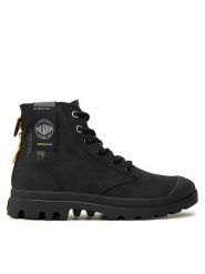 Palladium Trapery 74389-008-M Czarny. Czarne buty zimowe męskie Palladium, z materiału, bez zapięcia. Za 289.99 zł.