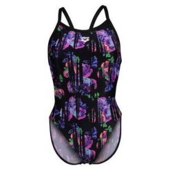 Damski kostium kąpielowy 1-częściowy Arena Xcro. Czarne stroje jednoczęściowe damskie Arena, xs, bez wzorów. Za 302.50 zł.