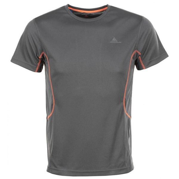 T-shirt Peak Mountain Coriol. Szare t-shirty męskie Peak Mountain, m, bez wzorów, bez kołnierzyka. W wyprzedaży za 142.50 zł.